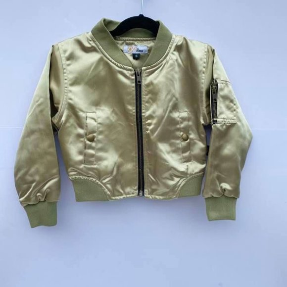 *NWT* 5T Satin Bomber - Picture 3 of 7